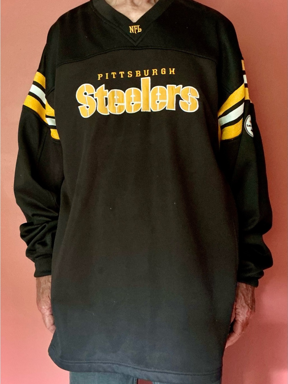 Vintage 05-06 NFL Pittsburgh Steelers Heavyweight jersey. Very Nice!